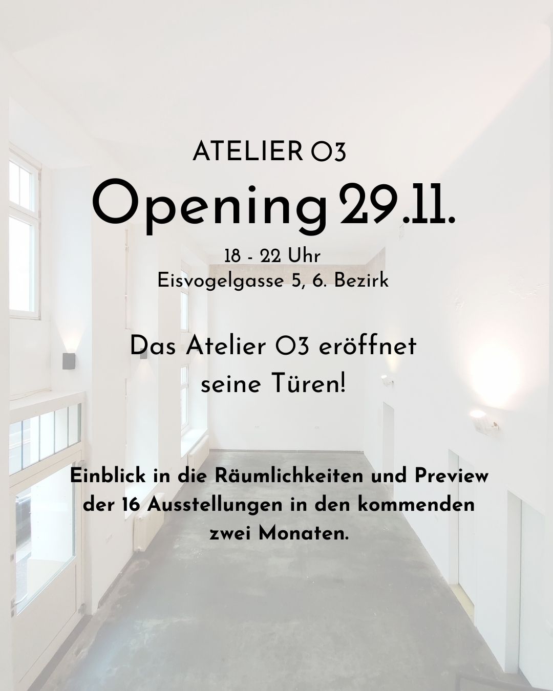 Atelier O3 Opening